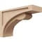Ekena Millwork 6"W x 18"D x 12"H Classic Viola Rough Cedar Woodgrain TimberThane Corbel, Primed Tan CORUR06X18X12VIORCPR - alternate 1